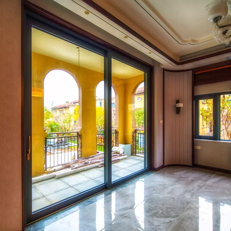 Alüminium İzolyasiyalı İstilikdən Qoruyucu Balkon Sürüşən Qapı